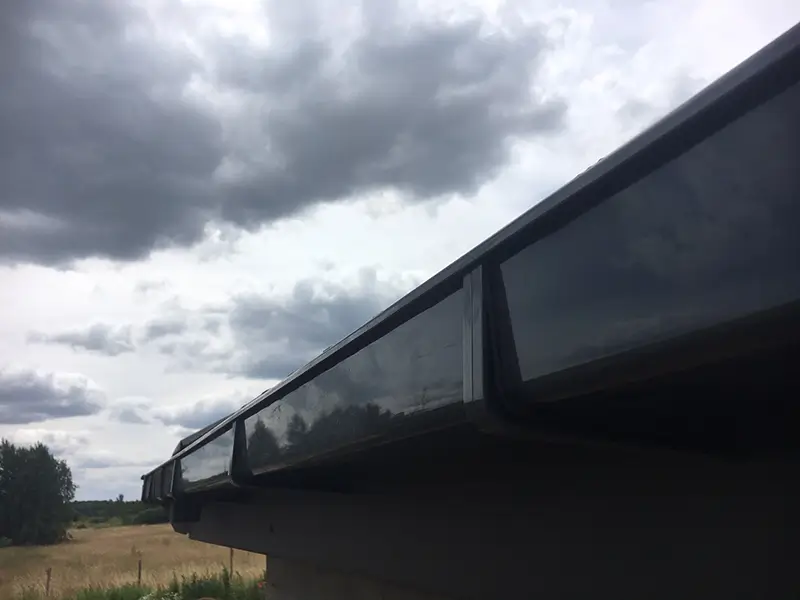 Plastamasas PVC lietusūdens noteksistēma PVC2 4