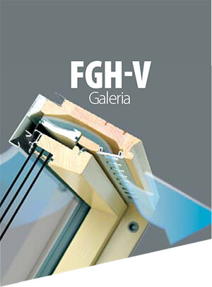 FGH-V Galeria jumta logi ar balkonu